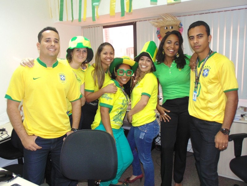 Thomson Reuters Brazil employees in office