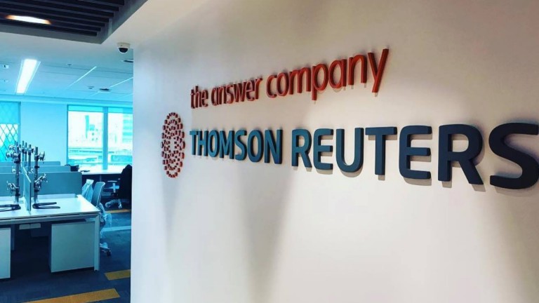 Thomson Reuters Chile office with company logo
