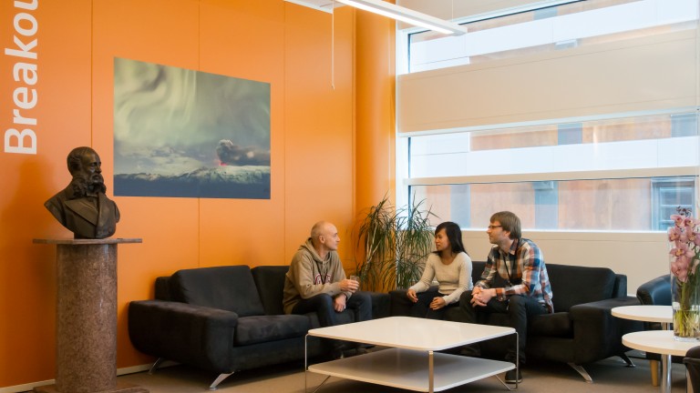 Thomson Reuters Norway office interior meeting space