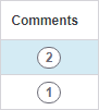colonne commentaires
