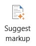 Suggest markup icon.