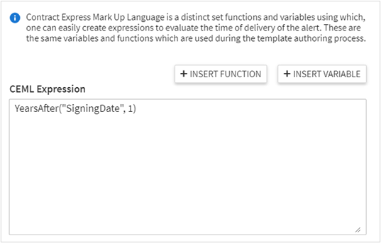 Example of CEML Expression for send-out rule.