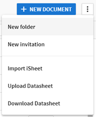 Downloading datasheet output option.