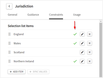 Example of jurisdiction with constraints.