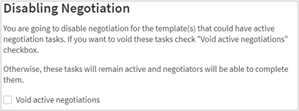 Disabling negotiation window.