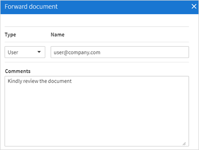 Forwarding negotiation.