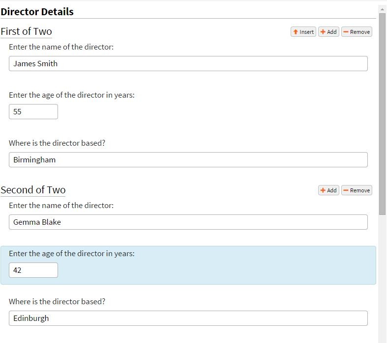 Induced repeat span window.