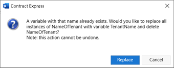 Replacing variable prompt.