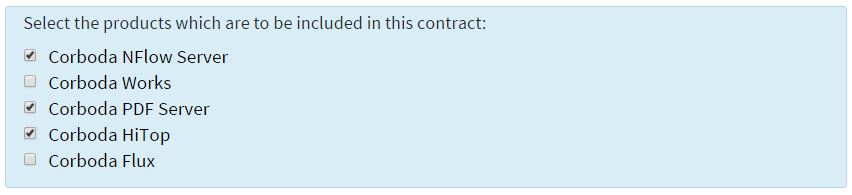 Questionnaire displaying options as multi select variables.