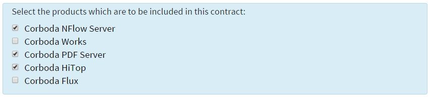 Questionnaire displaying options as multi select variables.