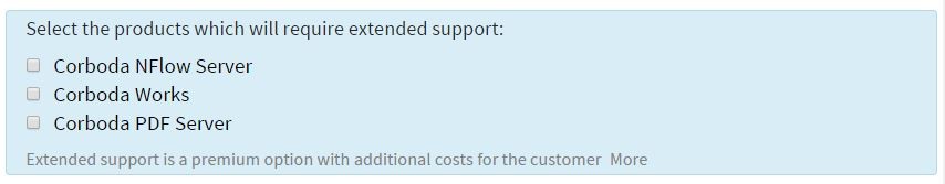 More Option collapsed in Questionnaire.