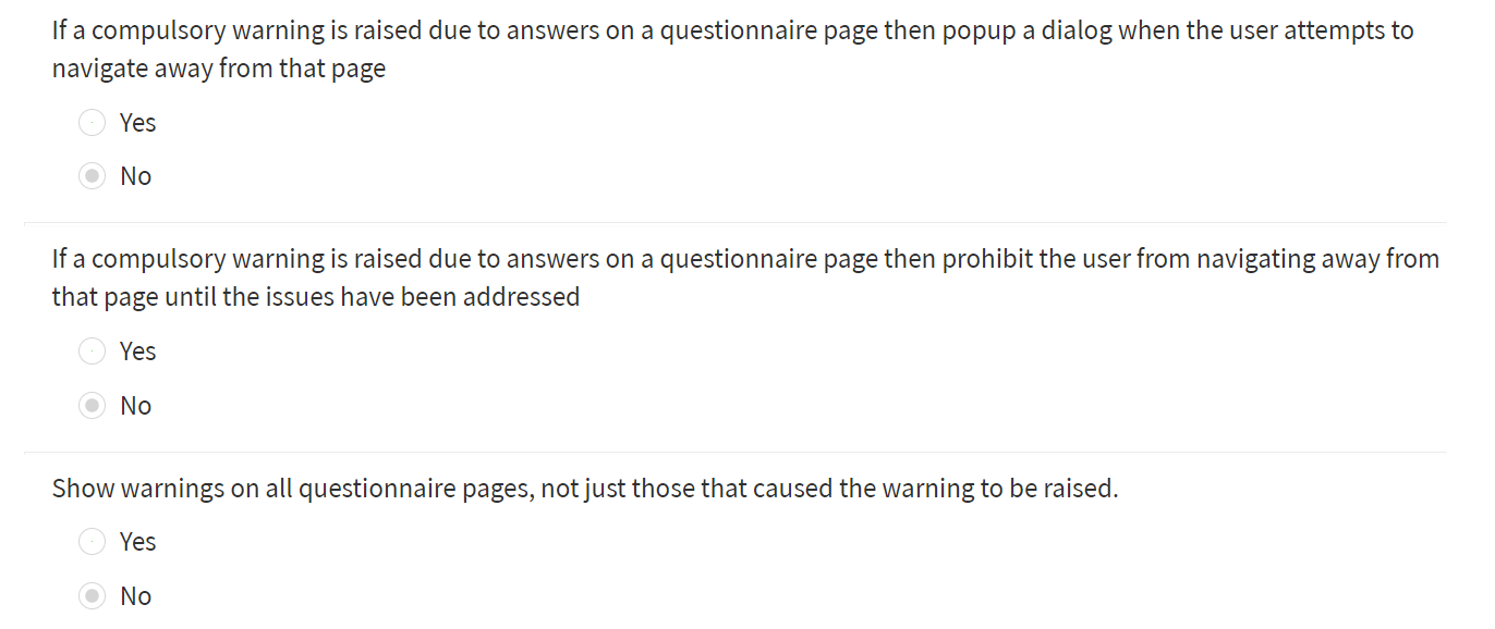Customising user experience to different profiles.