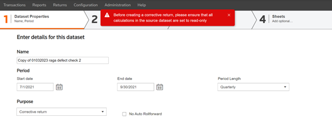 document properties alert message to ensure calculations are read-only
