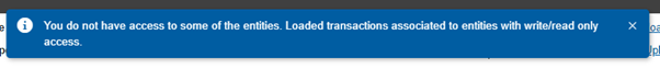 Image of error message.