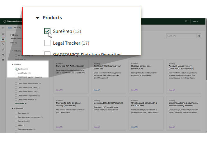 Select SurePrep from Products