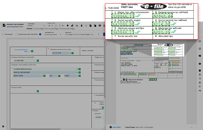 Auto-verified amounts