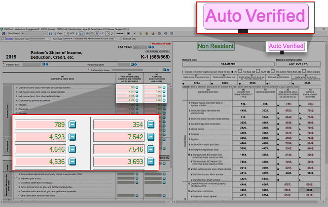Auto Verified stamp in Review Wizard.