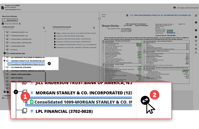 Form disassociation in the NFR Wizard