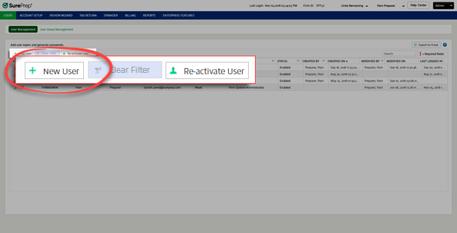 Select&nbsp;New User