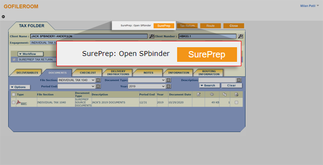 Open SPbinder