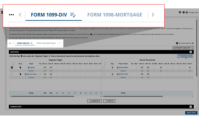 Pages to be reviewed for duplication