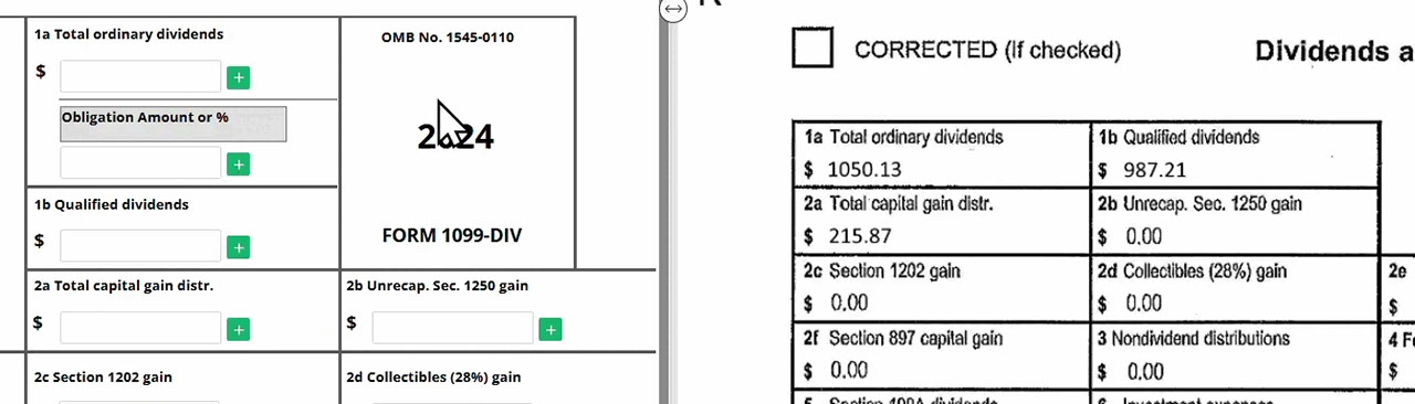 Animation showing a user click the add reference icon, go to the scanned document and highlight the information they would like to capture.