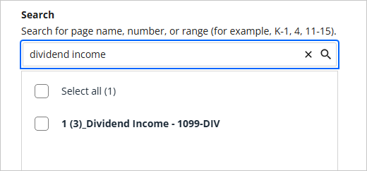 Search for a document