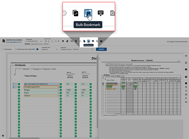 Select the Bulk Superseded icon