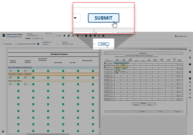 Select SUBMIT to skip the Verification Wizard.