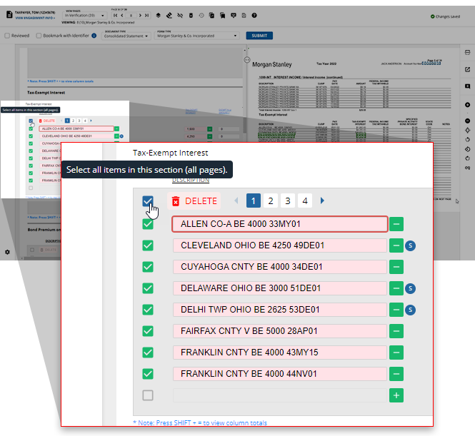 Selected all references.