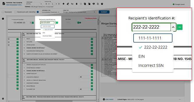 Spouse Identification number