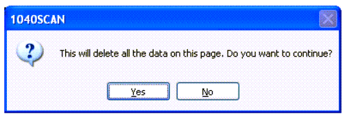 Deletion confirmation.