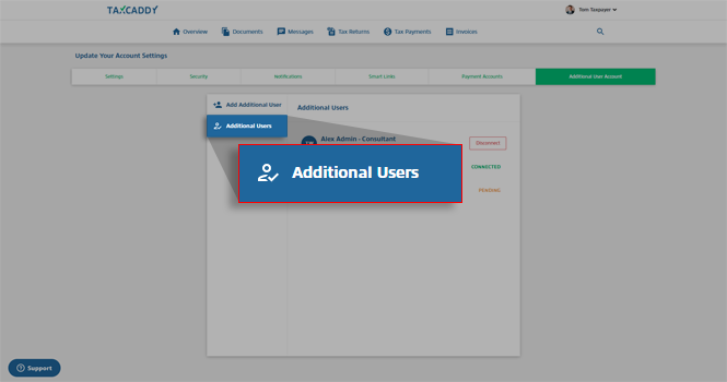 Select Additional Users