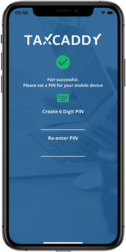 Create your PIN