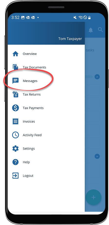 Select Messages on Android