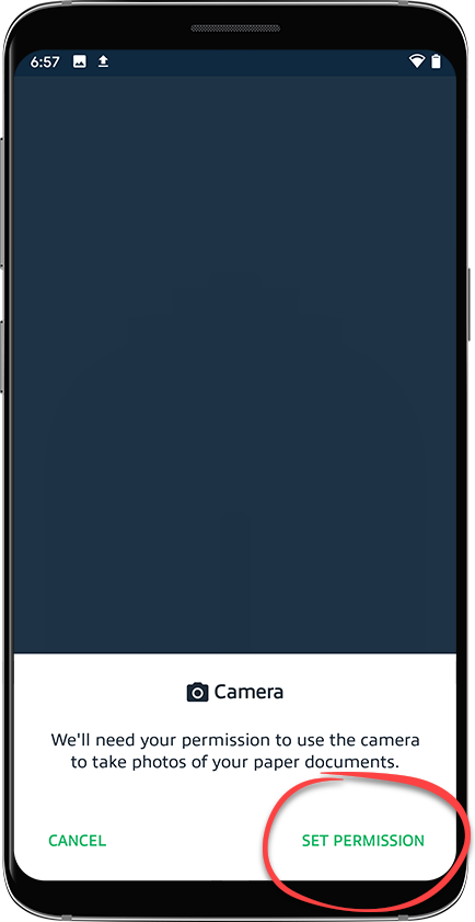 Select SET PERMISSION