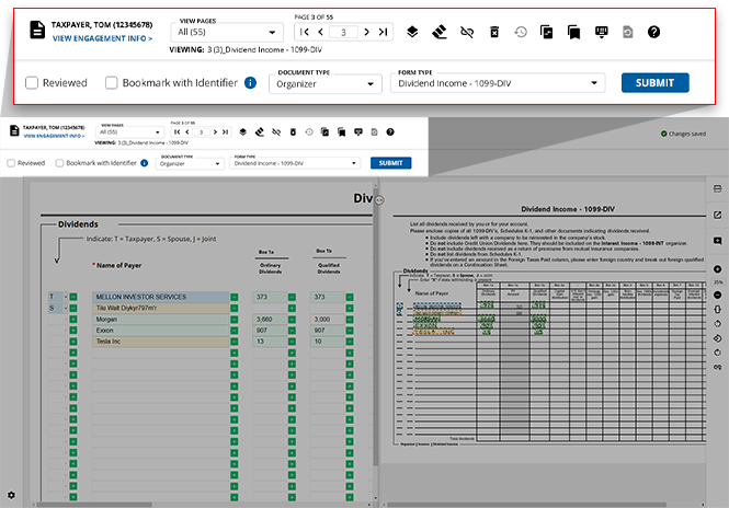 Verification Wizard toolbar