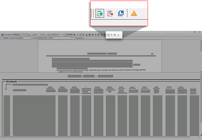 Bulk Bookmark icon in the Review Wizard toolbar.