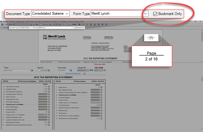 Select the Bookmark Only checkbox.