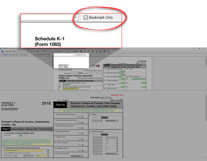 Select the Bookmark Only checkbox.