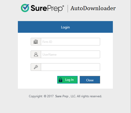 Sign into the SPbinder AutoDownloader