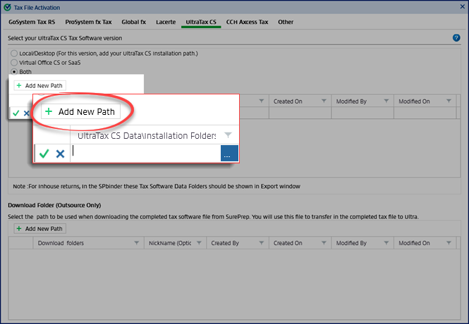 Select&nbsp;Add New Path