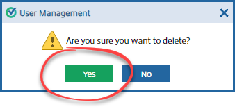 Select Yes