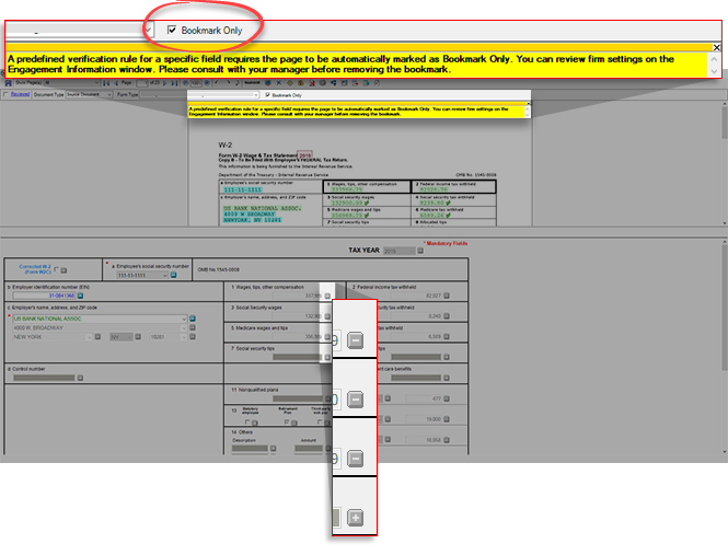 Select the Bookmark Only checkbox.