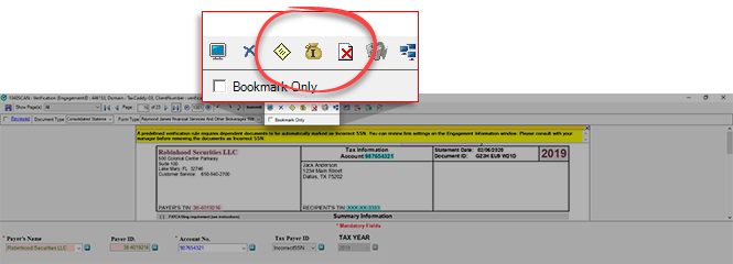 Select the Engagement Information icon.