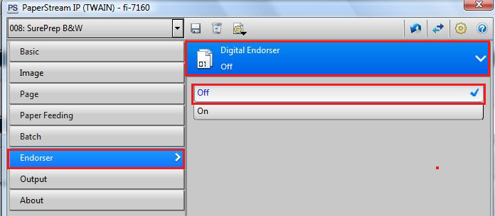 Update the Digital Endorser settings
