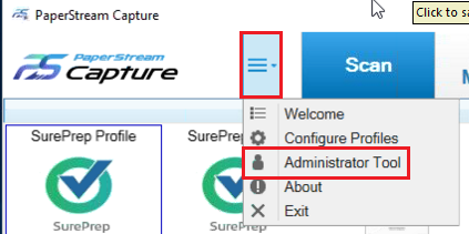 Select&nbsp;Administrative Tool