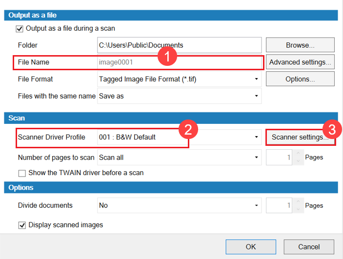  Enter the necessary information in their respective fields