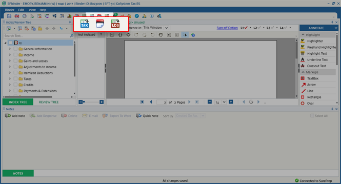 Select the Send for Print icon