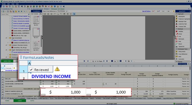 Hiding changes will not interfere with with the Change Tracking icon